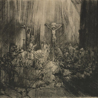 jesus-on-cross-rembrandt