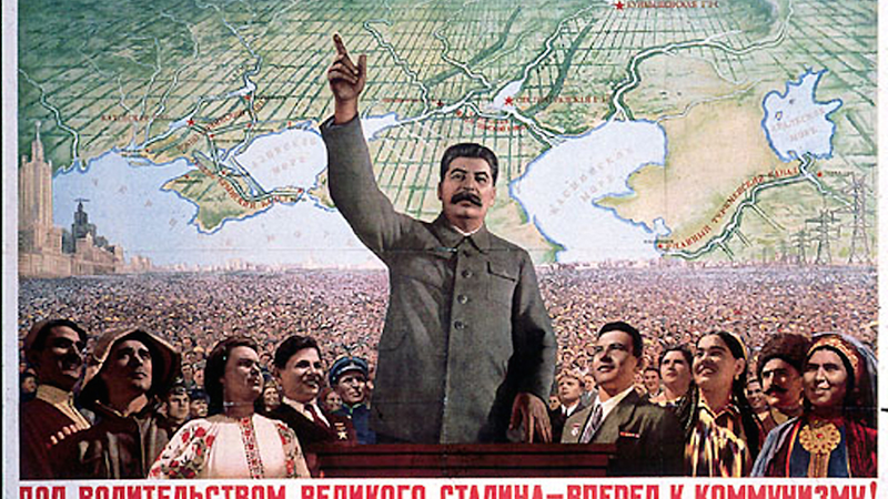 stalin-propaganda-poster
