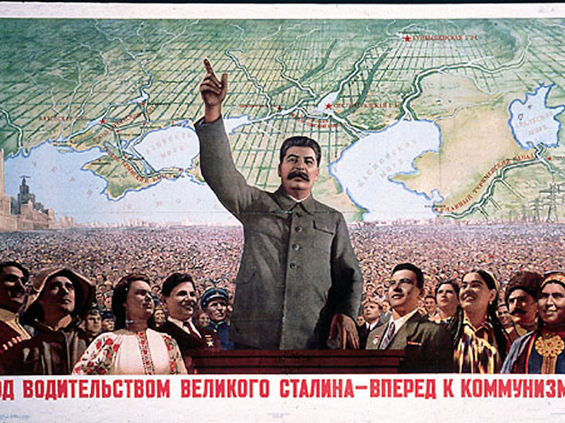 stalin-propaganda-poster