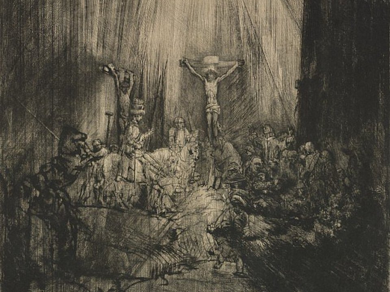 jesus-on-cross-rembrandt