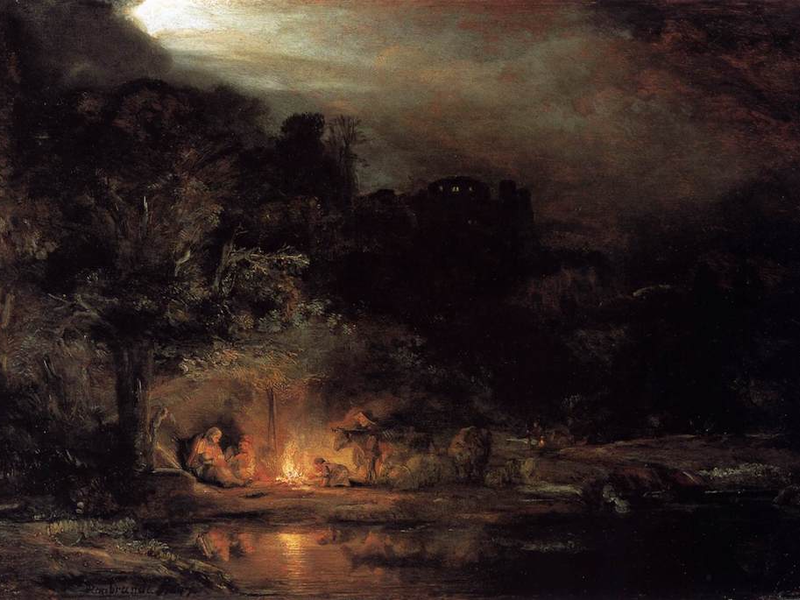 nativity-rembrandt