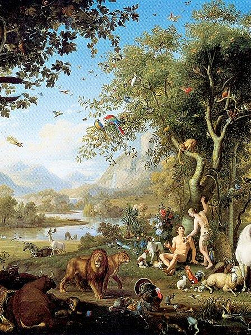 adam-and-eve-in-the-garden-of-eden-wenzel-peter