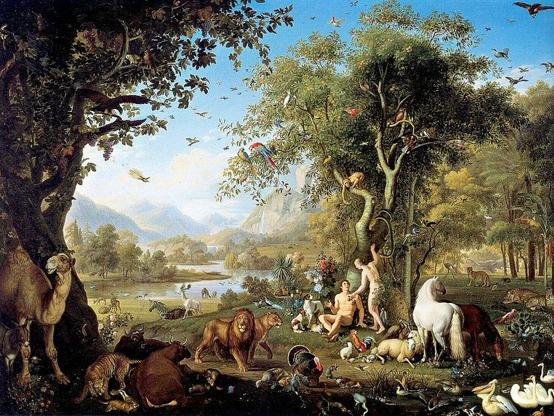 adam-and-eve-in-the-garden-of-eden-wenzel-peter