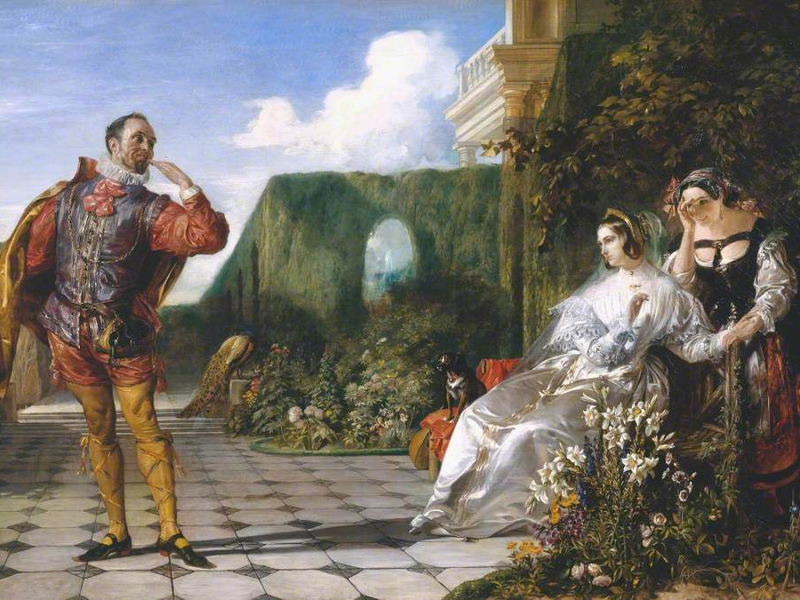 maclise-daniel-1806-1870-scene-from-twelfth-night-malvolio-and-the-countess